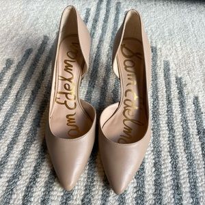 Like New Sam Edelman Teresa d’Orsay Style Nude Pump